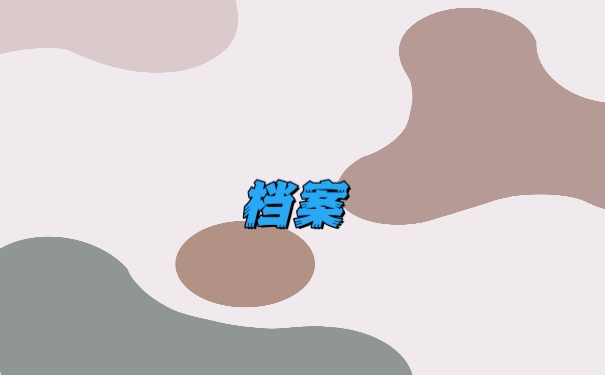 档案